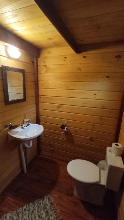 Koupelna v ubytování Ada Verde