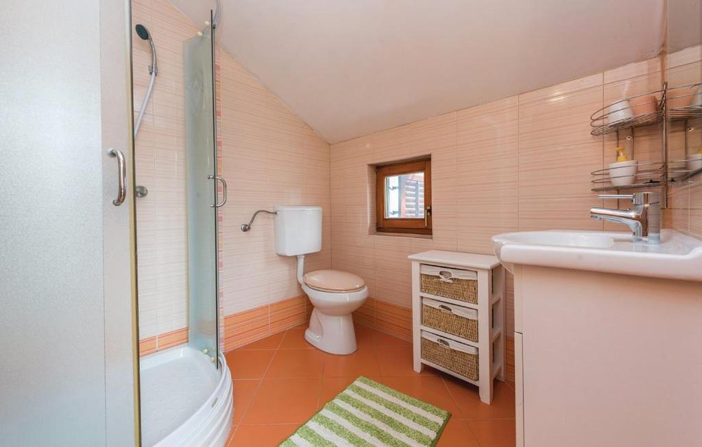 Koupelna v ubytování Apartman Ivan Kali