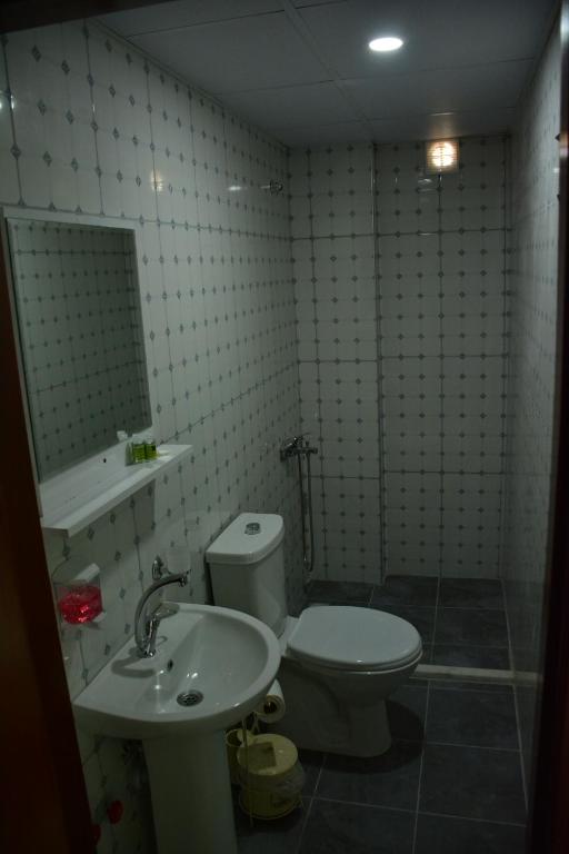 Koupelna v ubytování Yeşilyurt otel