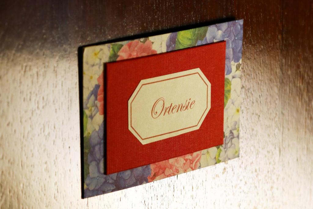 Certifikát, hodnocení, plakát nebo jiný dokument vystavený v ubytování B&B Le Noci di Feo