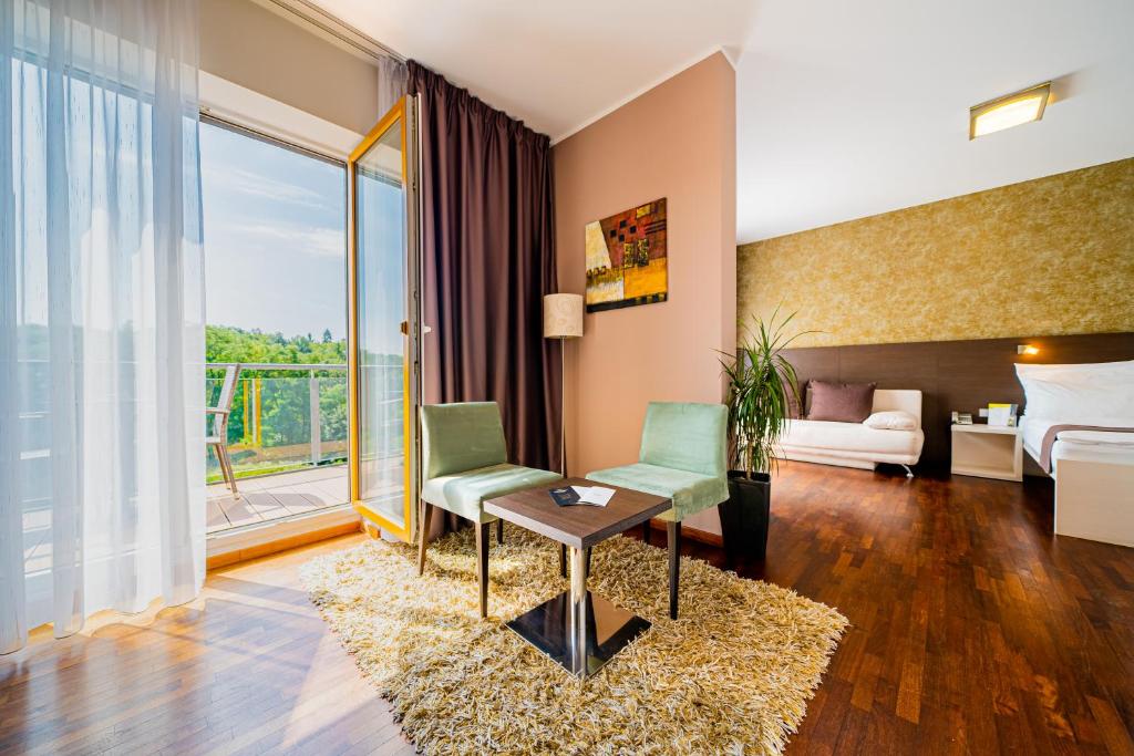 Posezení v ubytování Maximus Resort
