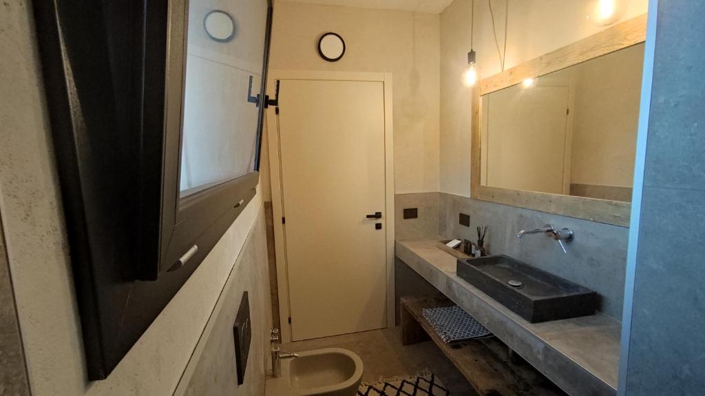 Koupelna v ubytování Villa Agapanto