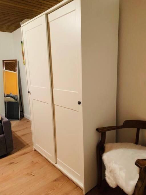 Een bed of bedden in een kamer bij Casa Restelli OG - nahe Andermatt Gotthard