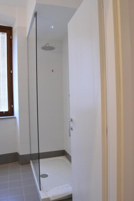 Koupelna v ubytování Albergo Il Rientro