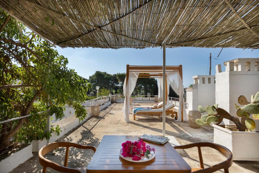 Masseria Zanzara - Chambre Familiale Avec Terrasse