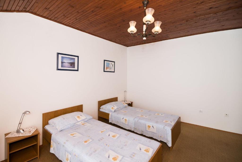 Posteľ alebo postele v izbe v ubytovaní Apartment Srđ
