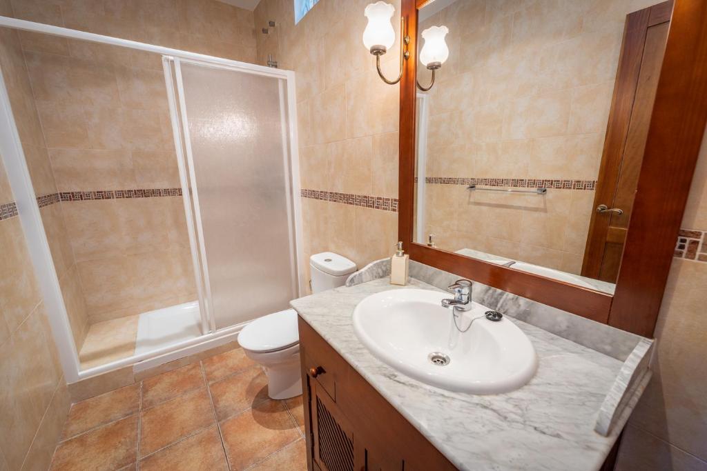 Koupelna v ubytování Villa Tropicana