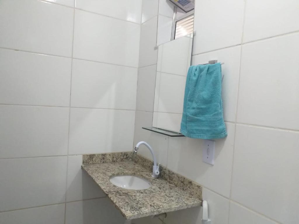 Koupelna v ubytování Casa Relva Suítes