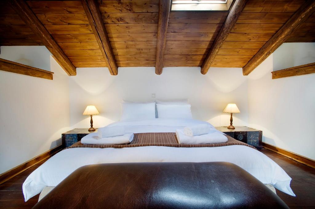 Xenonas Iresioni - Family Room With Attic And Fireplace