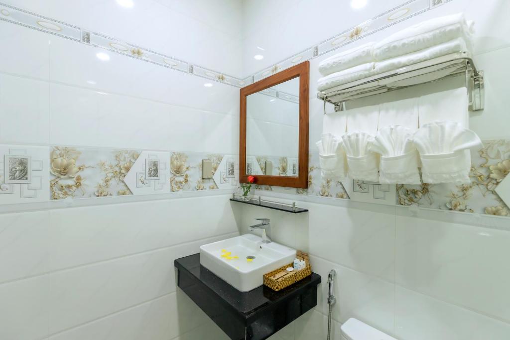Phòng tắm tại Thọ Hướng Hotel - Phan Thiết