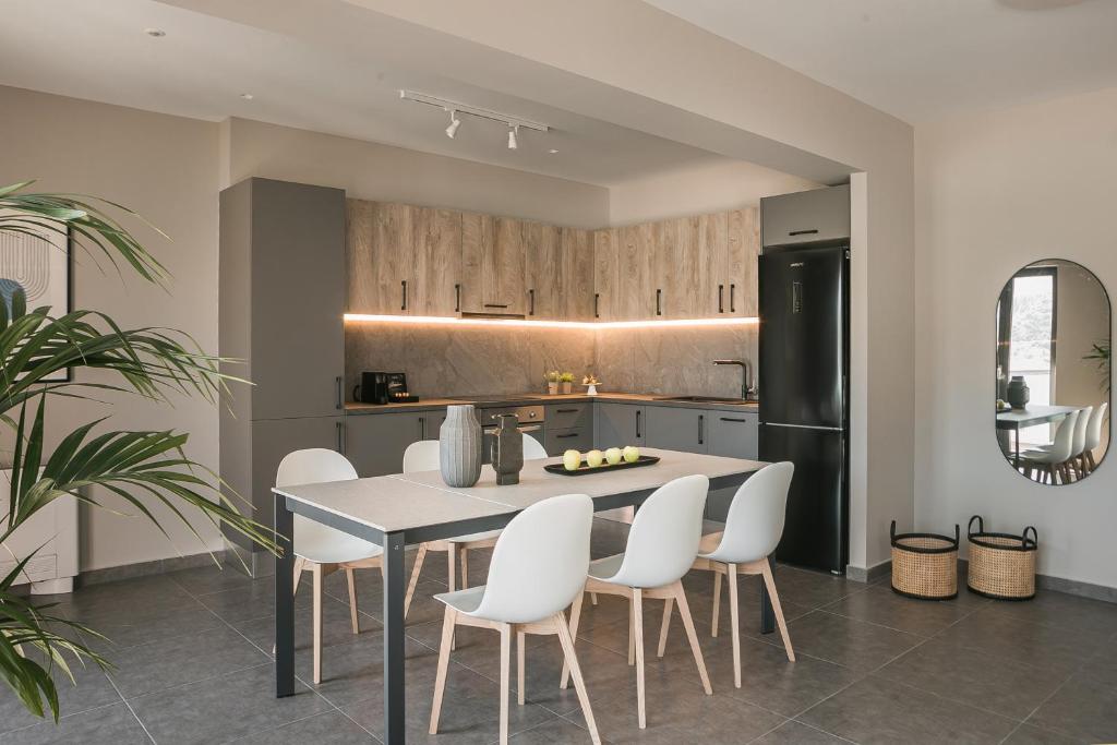 Kuchyň nebo kuchyňský kout v ubytování The Twelve Suites Collection