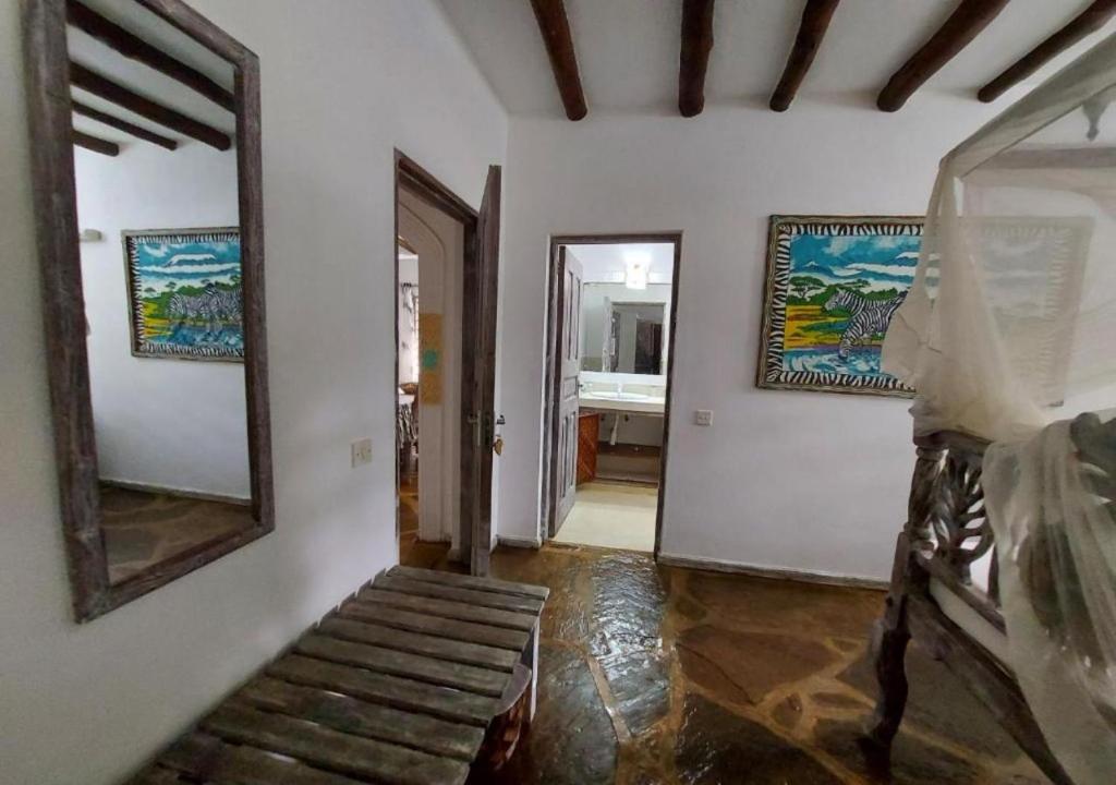 Postel nebo postele na pokoji v ubytování Marine Holiday House