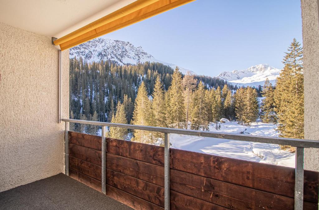 Nespecifikovaný výhled na hory nebo výhled na hory při pohledu z apartmánu