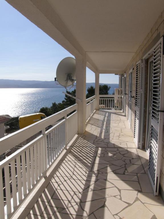 Balkón nebo terasa v ubytování Apartments IVAN in Duce (900)