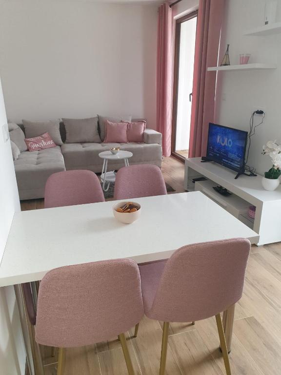 TV/Unterhaltungsangebot in der Unterkunft Apartman Borovi Divčibare