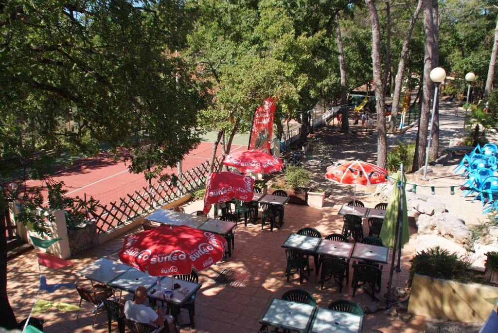 Zahrada ubytování Camping Le Parc