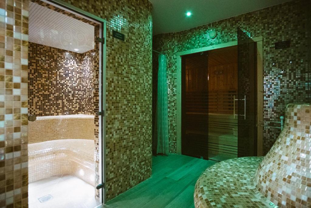 Koupelna v ubytování Villa Meduza