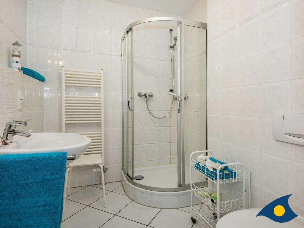 Koupelna v ubytování Villa Margot Whg 38