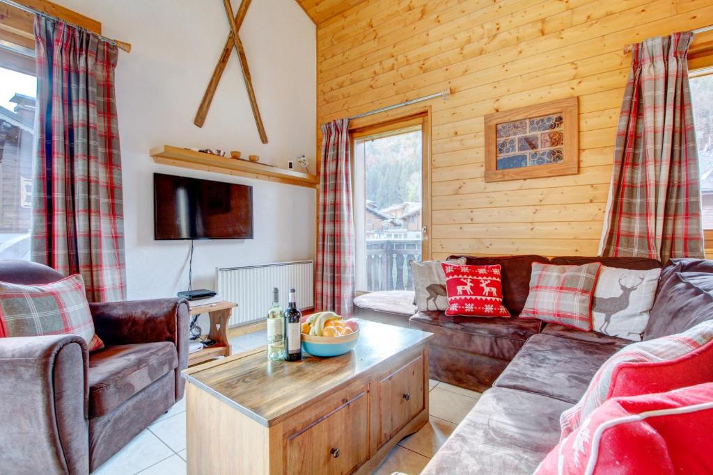 Posezení v ubytování Aiguilles Apartment - Snow and Trek - Morzine