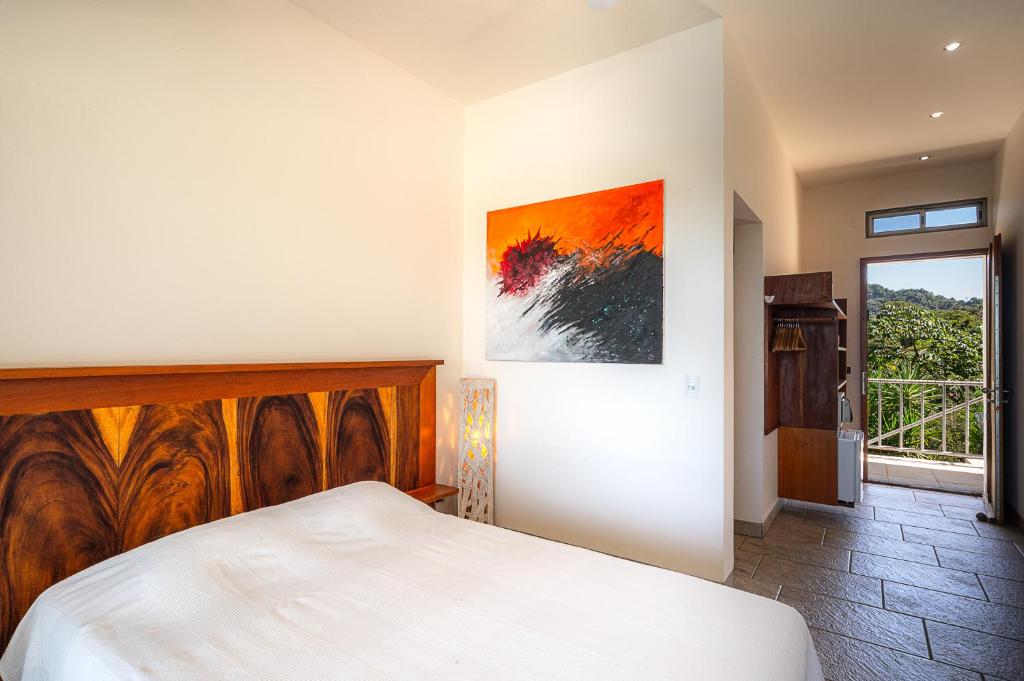 Postel nebo postele na pokoji v ubytování Casa Laureles