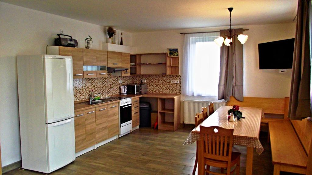 Nhà bếp/bếp nhỏ tại Baráček–Český ráj