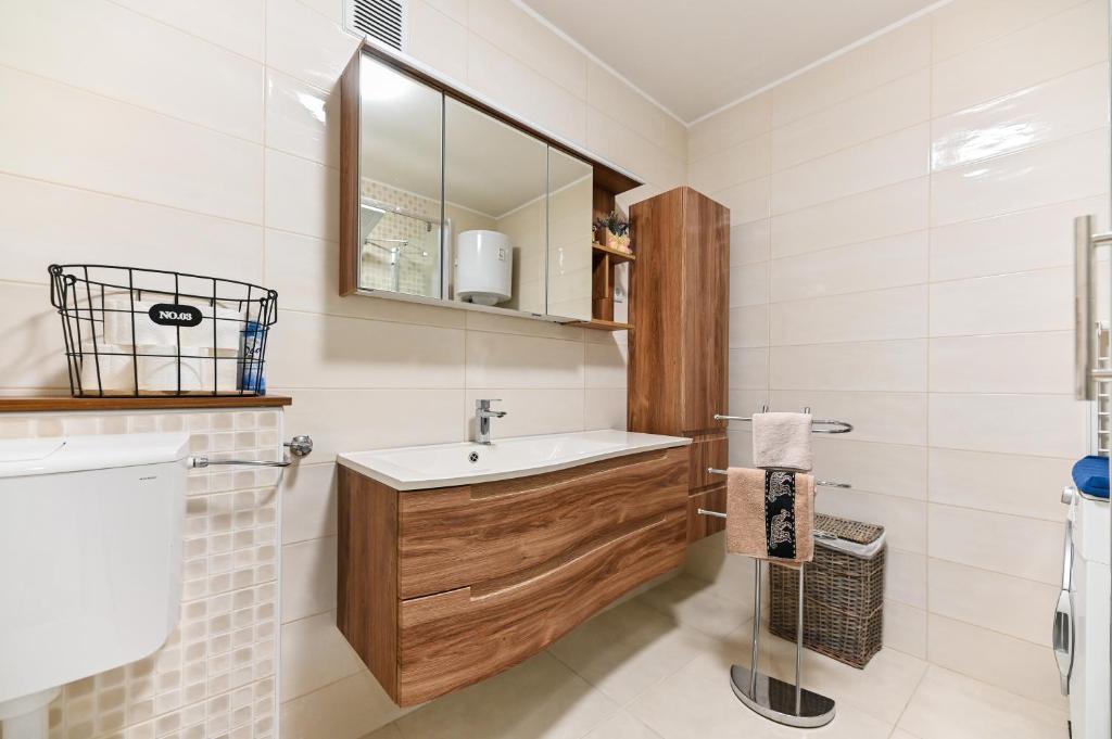 Kúpeľňa v ubytovaní Apartment DS