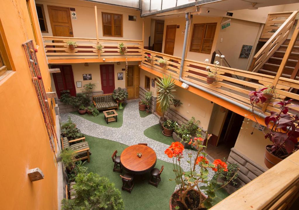 Zahrada ubytování La Posada del Viajero