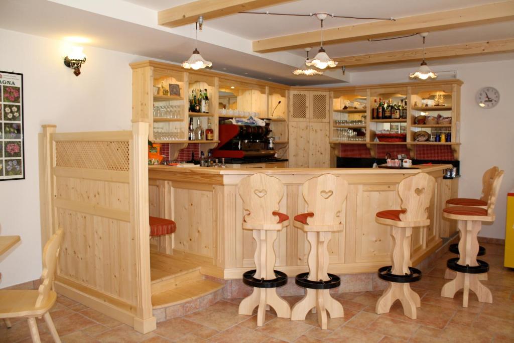 Lounge nebo bar v ubytování Hotel Aplis