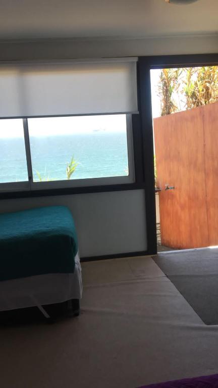 Postel nebo postele na pokoji v ubytování Hotel Terrazas Del Mar