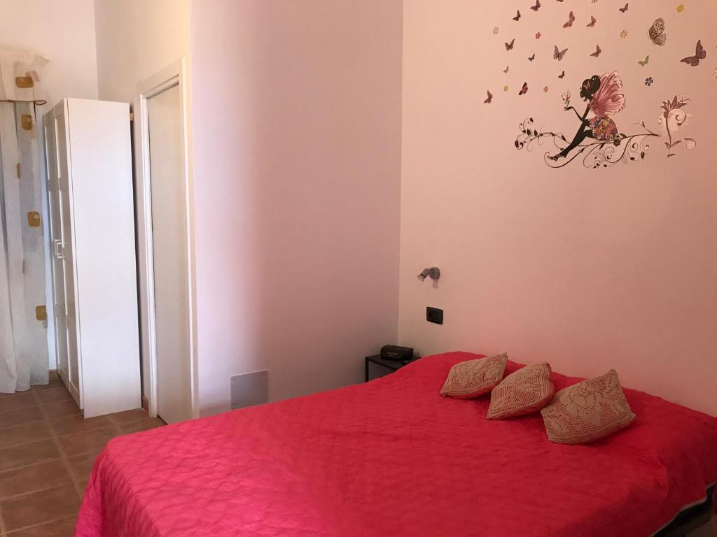 A bed or beds in a room at casaenos