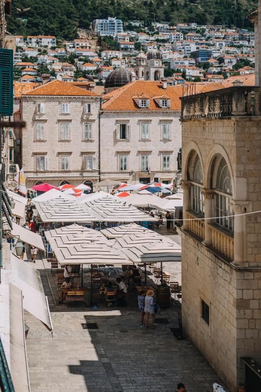 Výhľad na mesto Dubrovník alebo výhľad na mesto priamo z apartmánu