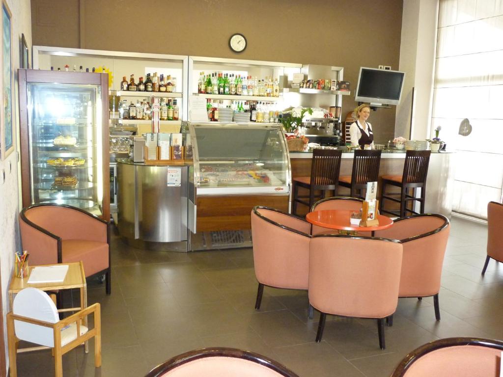 Lounge nebo bar v ubytování Hotel Park