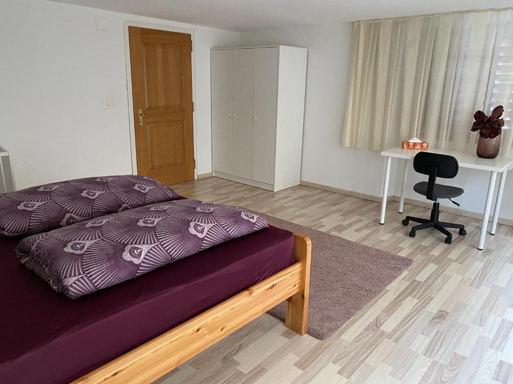 Posezení v ubytování Haus Wiggis
