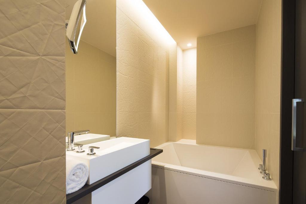 Koupelna v ubytování Hotel D - Strasbourg