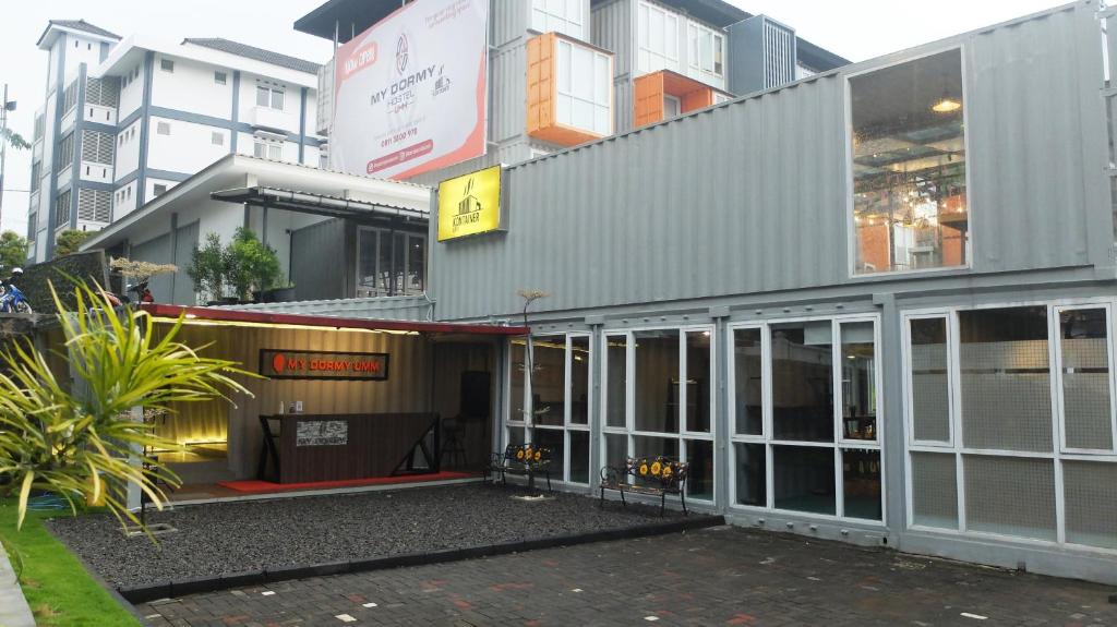 Budova, kde se hostel nachází