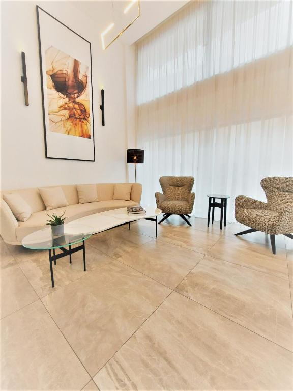 Posezení v ubytování Roseum Boutique Hotel