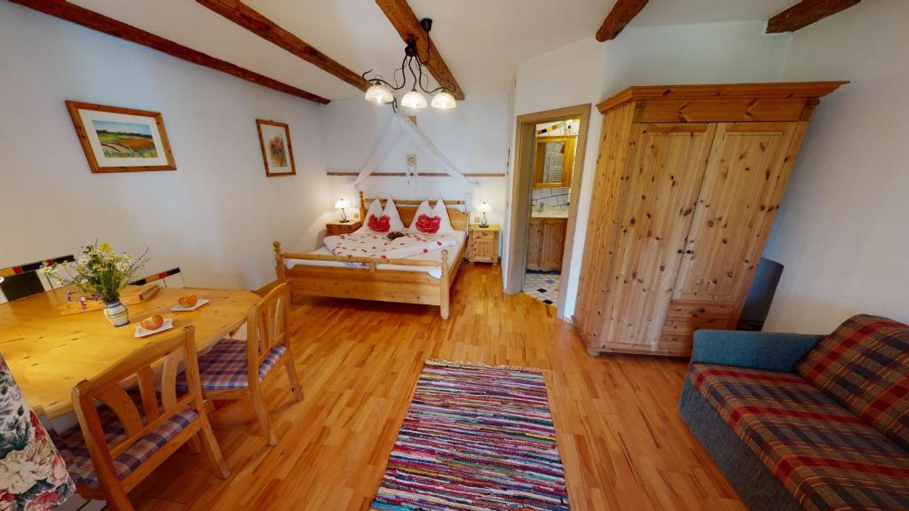 Posezení v ubytování Weingut Bohrn Himmelbett