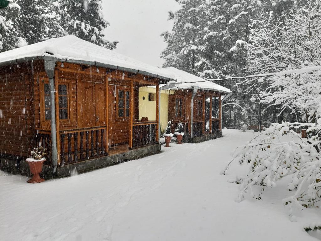 Eco Cottage v zimě
