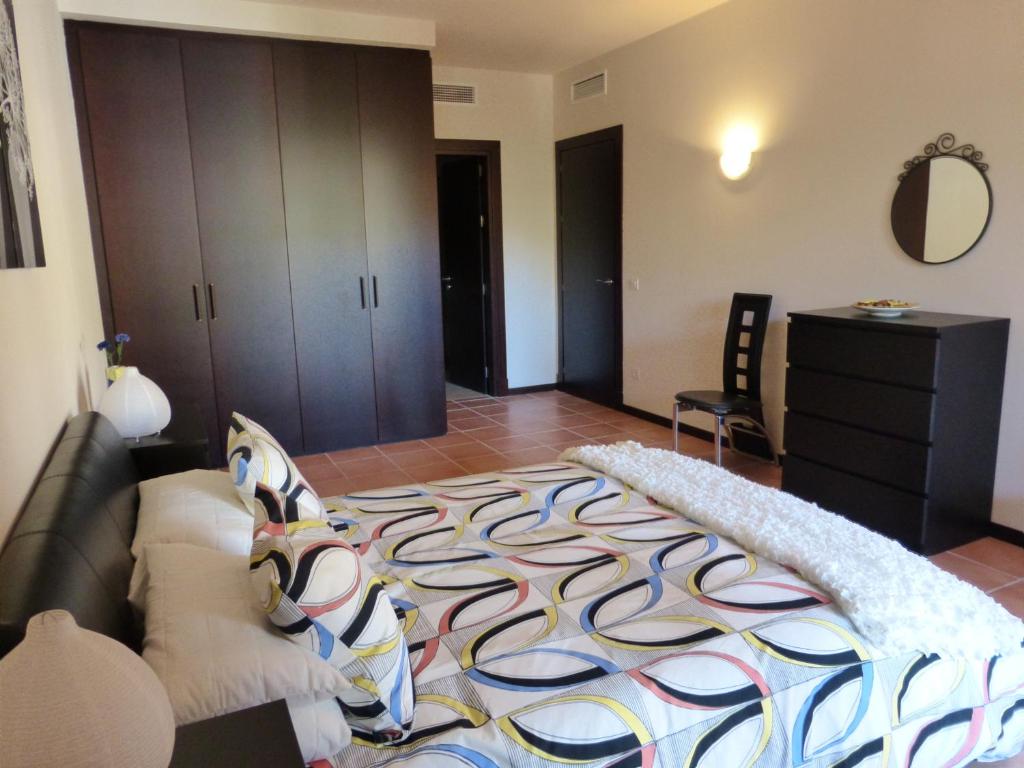 Posteľ alebo postele v izbe v ubytovaní El Casar Apartments