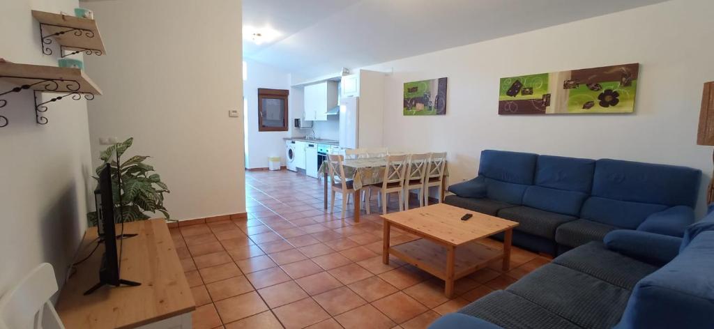 Posezení v ubytování Casa Rural Miralmonte