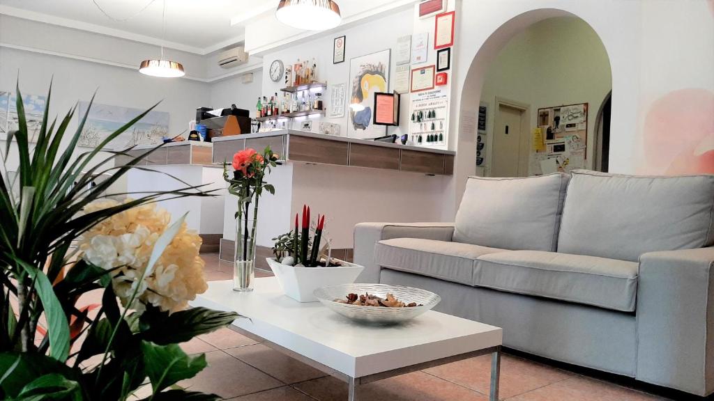 Posezení v ubytování Hotel Amalfi
