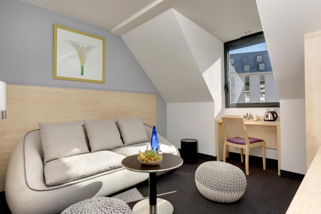 Posezení v ubytování Hôtel Padoue