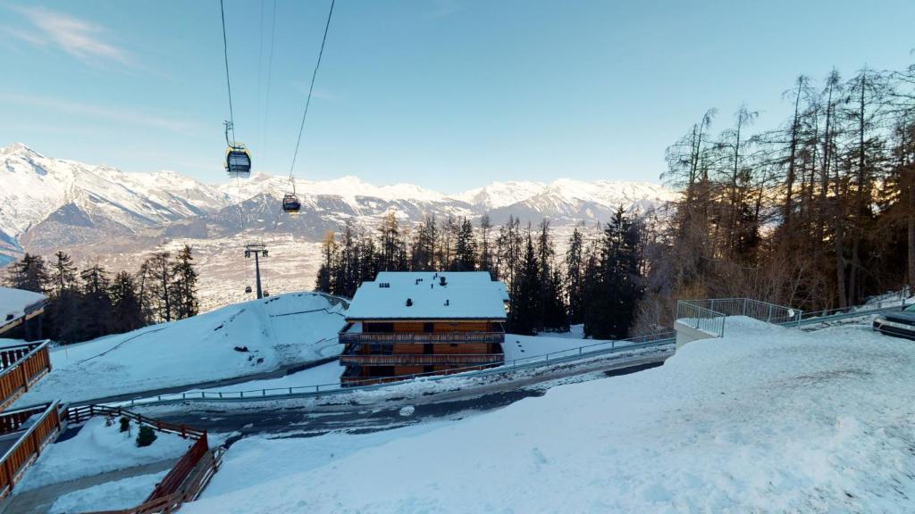 Hauts de Veysonnaz HV1 012 - SAUNA apartment 6 per - Resim 11