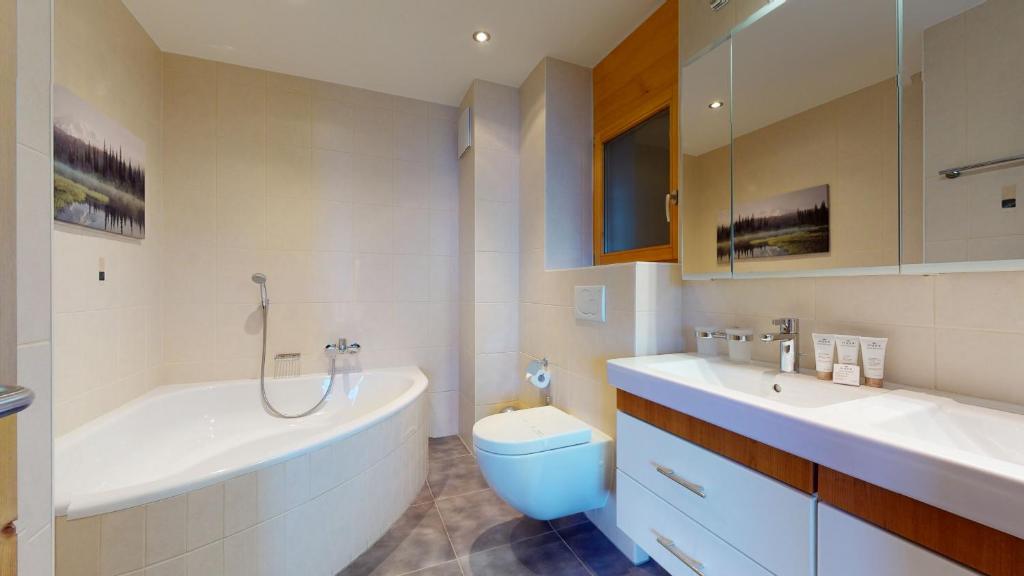 Hauts de Veysonnaz HV1 012 - SAUNA apartment 6 per - Resim 3