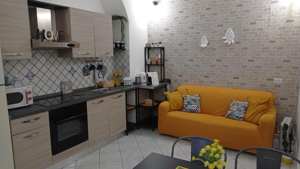 Kuchnia lub aneks kuchenny w obiekcie Casa Barocco Catania