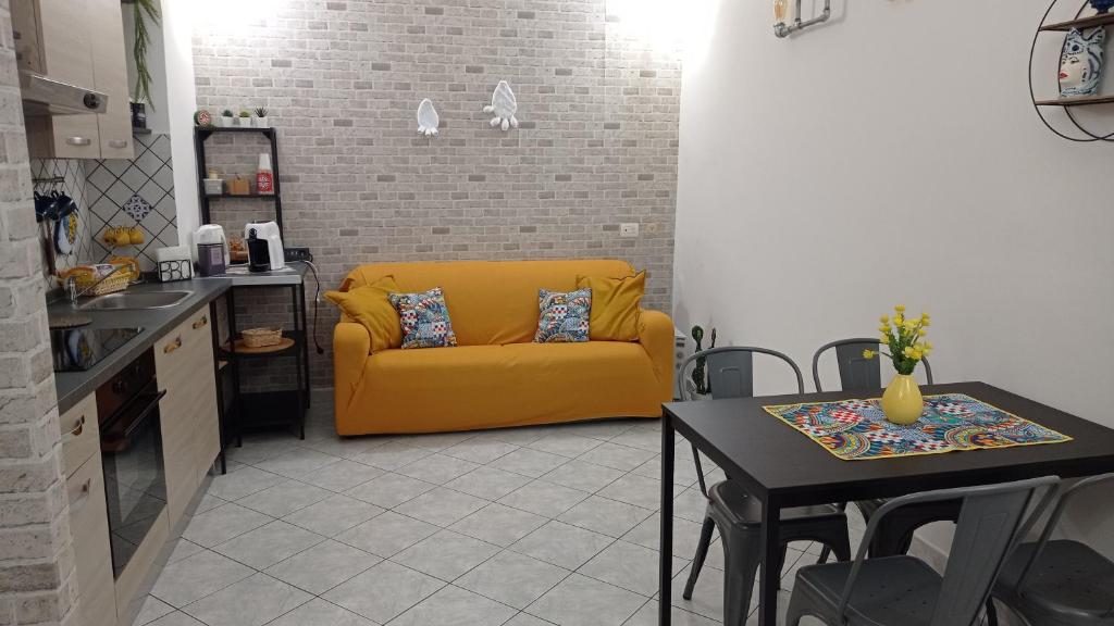 Kuchnia lub aneks kuchenny w obiekcie Casa Barocco Catania
