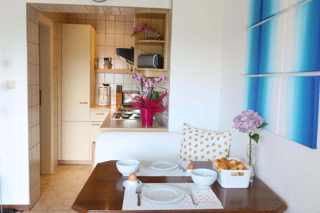 Kuchyňa alebo kuchynka v ubytovaní Appartements Kronig