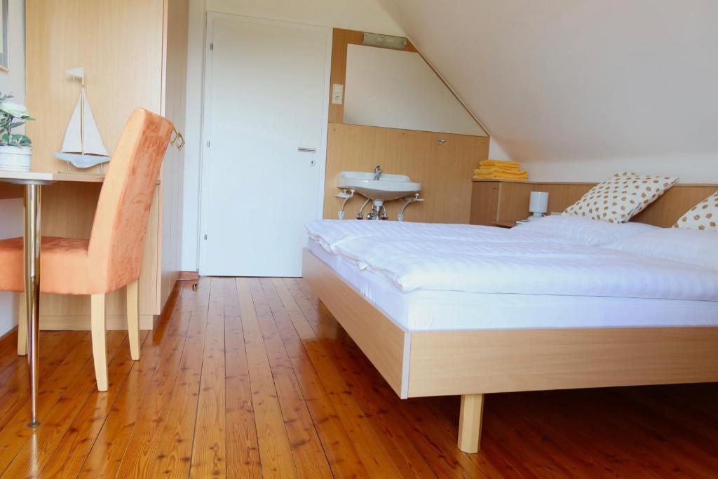 Posteľ alebo postele v izbe v ubytovaní Appartements Kronig