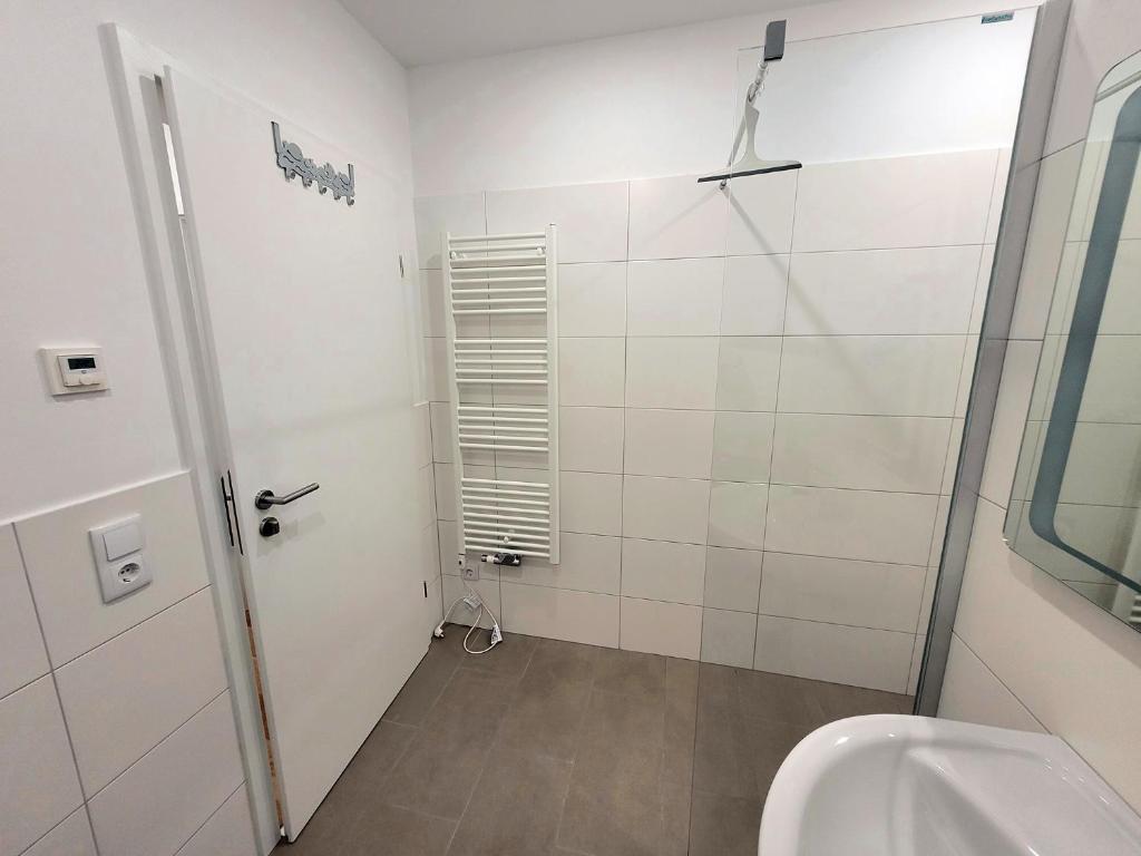 Koupelna v ubytování Ferienwohnung Kerstin