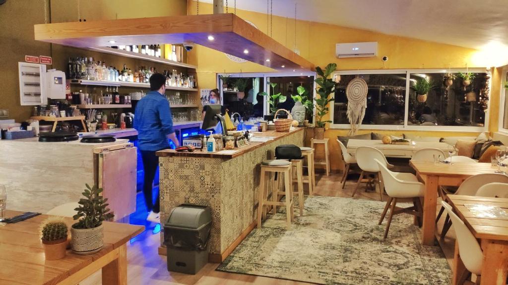 Lounge nebo bar v ubytování Quinta dos Corgos
